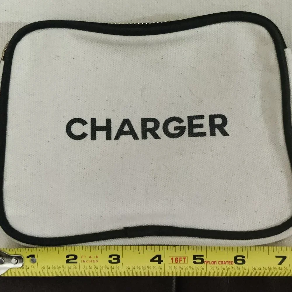 Canvas Computer/Laptop Bag with Charger Compartment by Bag-All